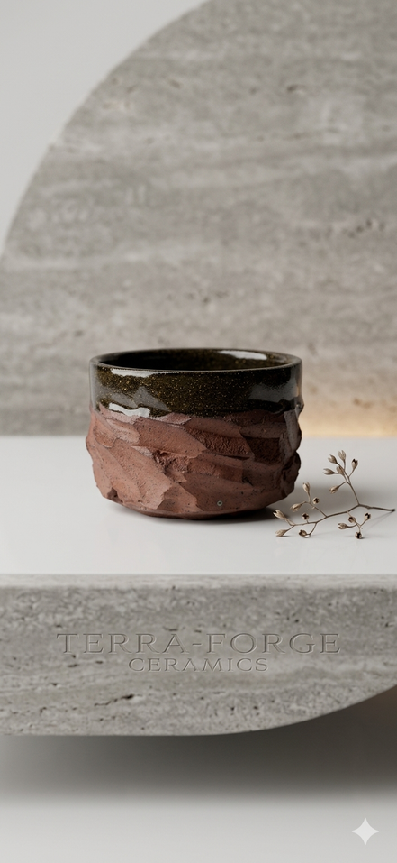 Lava rock cup
