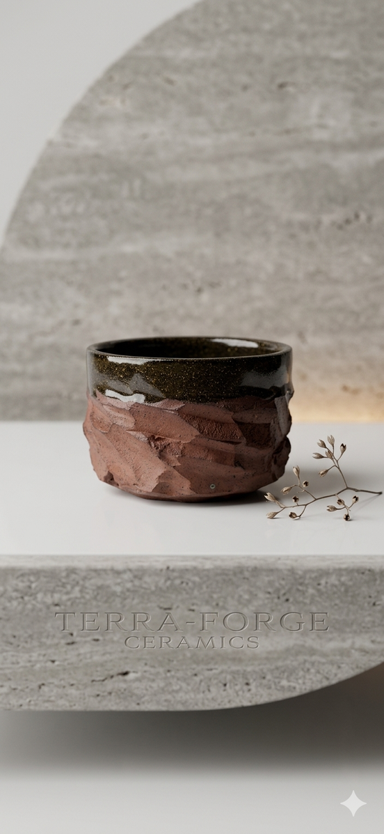 Lava rock cup